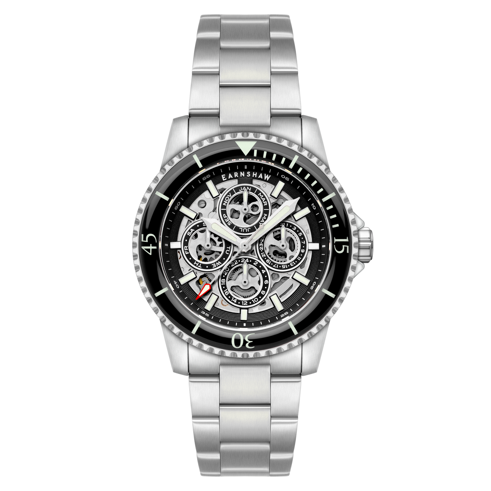 Admiral Duncan Triple Calendar Skeleton Automatic Shadow Thames