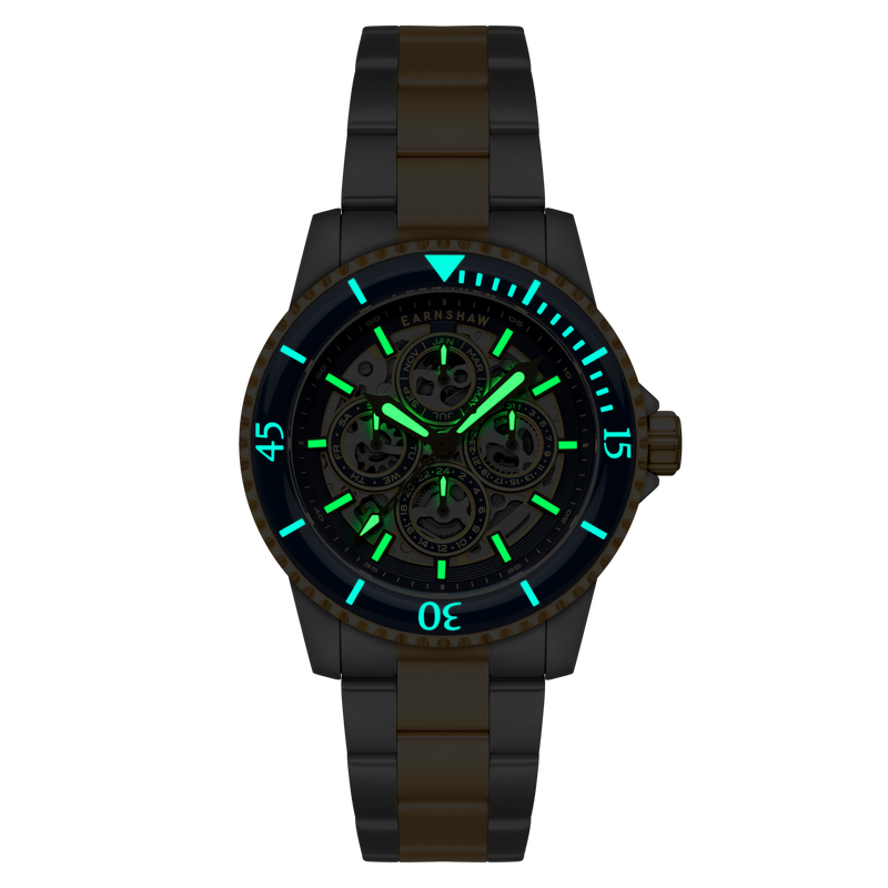 Admiral Duncan Triple Calendar Skeleton Automatic Royal Wave