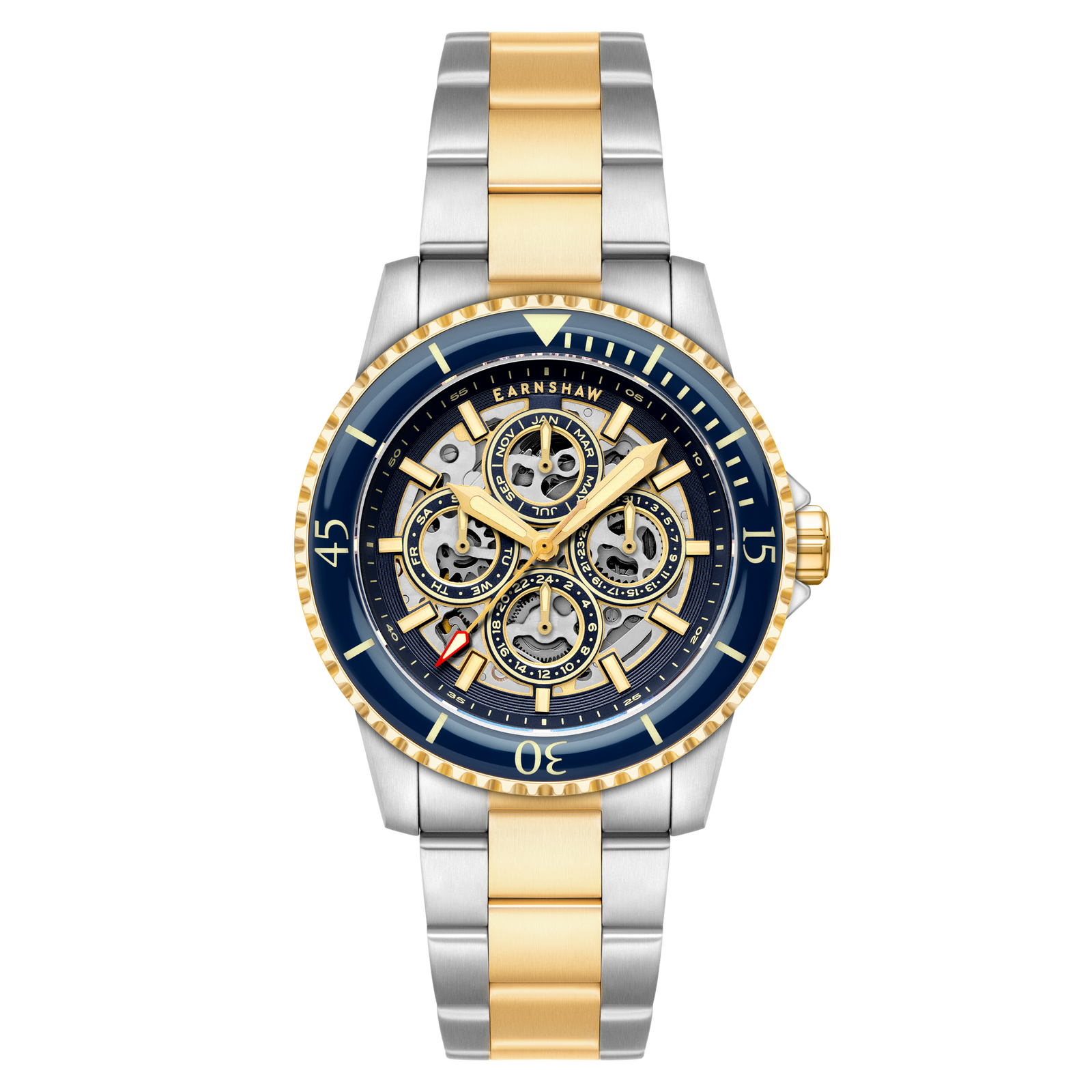 Admiral Duncan Triple Calendar Skeleton Automatic Royal Wave