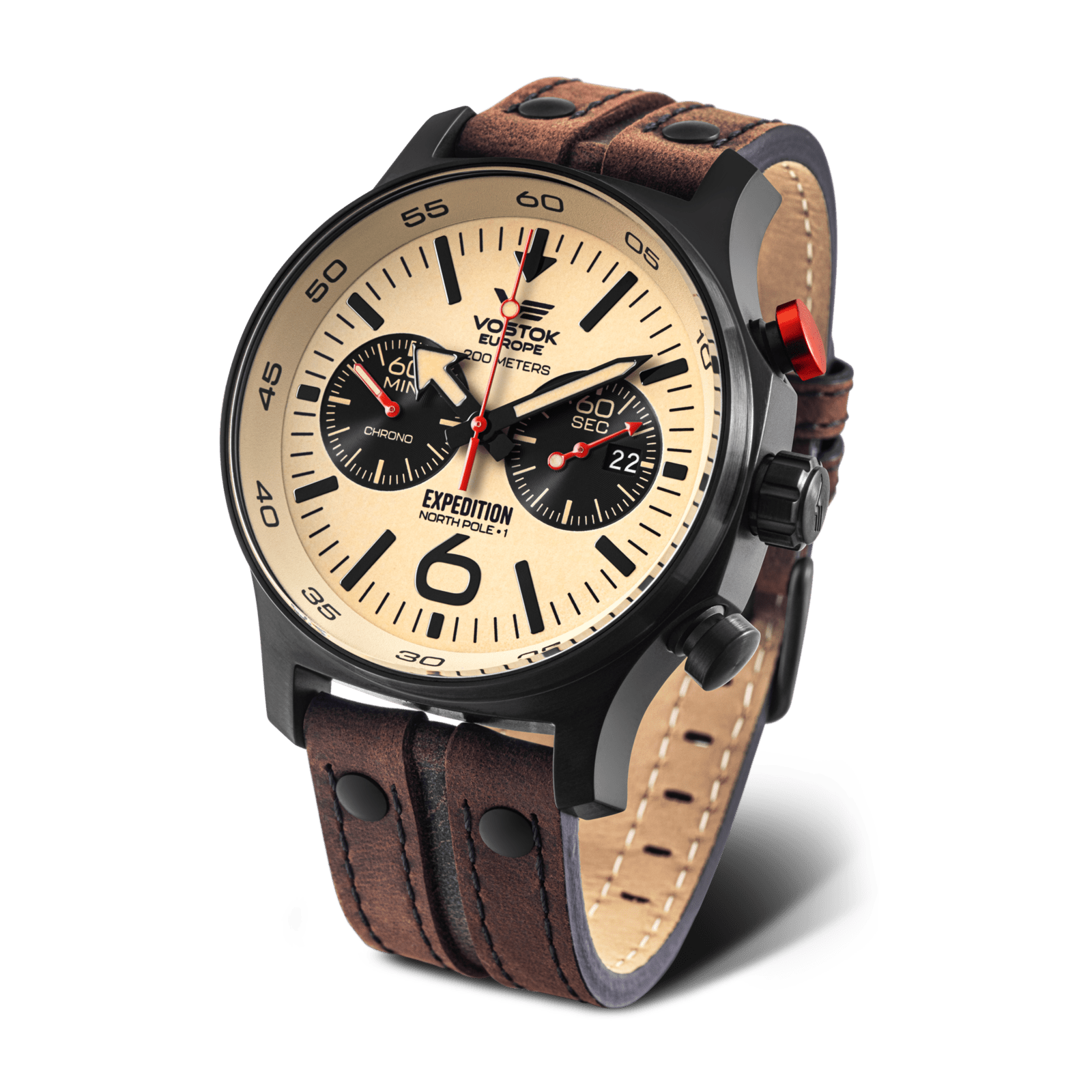 Vostok Europe Expedition Quartz Chronograph Men's Watch 6S21/595C644