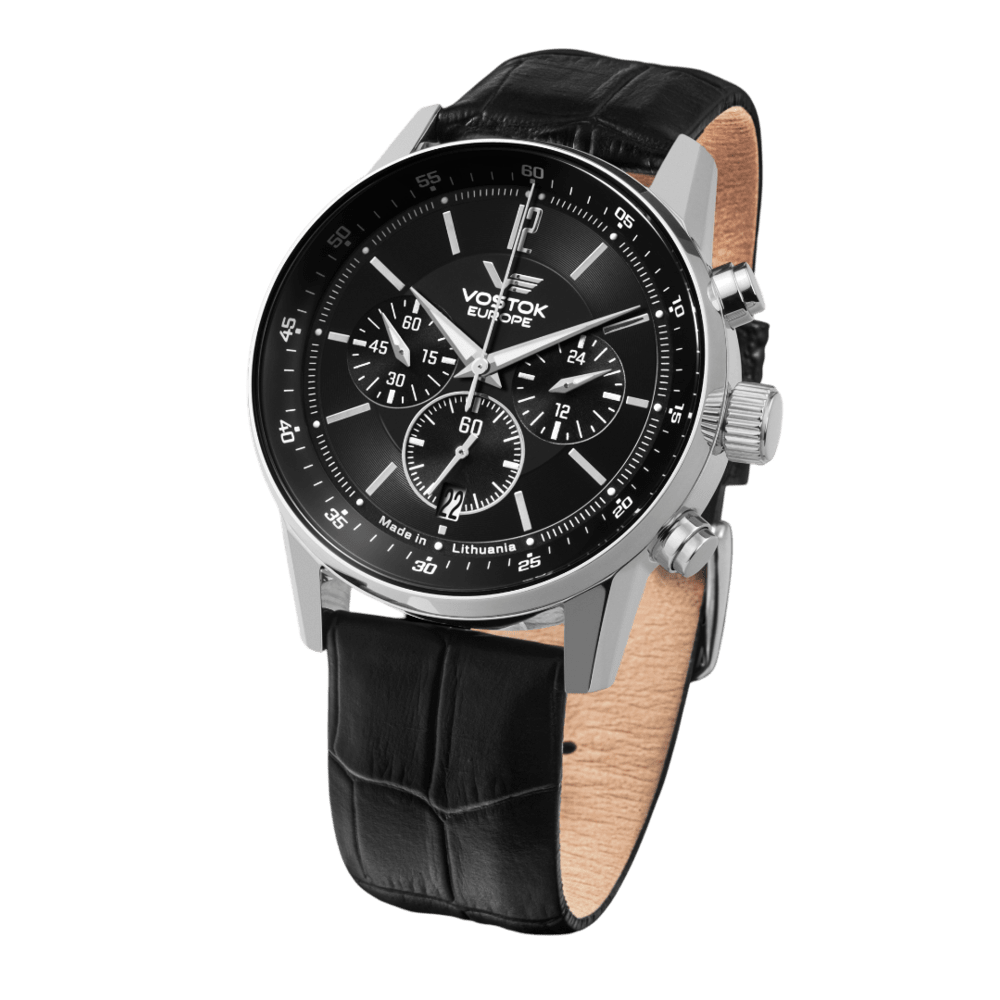 Vostok Europe Gaz Limo Mecha-Quartz Chronograph Men's Watch VK63/560A690