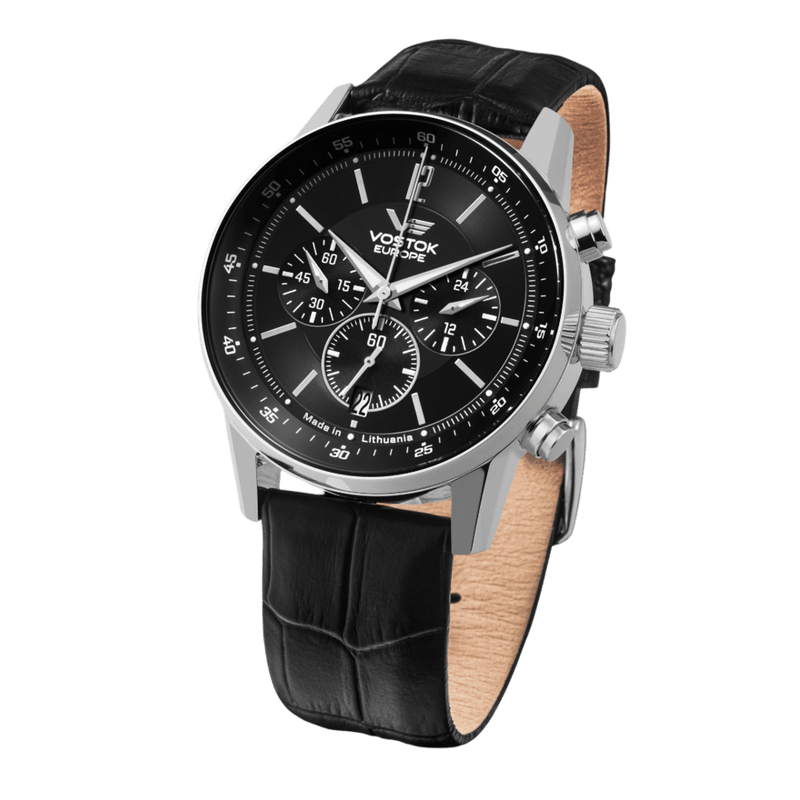 Vostok Europe Gaz Limo Mecha-Quartz Chronograph Men's Watch VK63/560A690