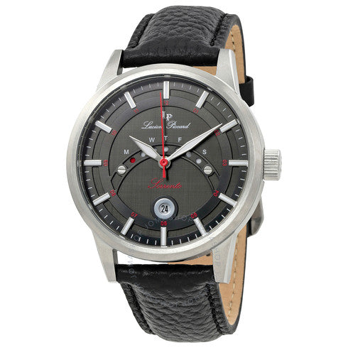 Sorrento Day Date Retrograde Calendar Black