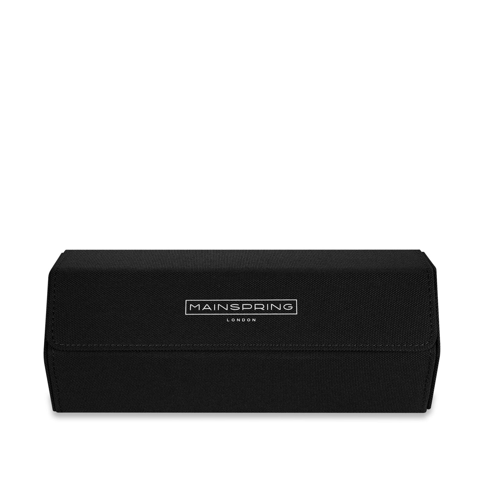 Esagono 3-Slot Watch Roll - Ink Black