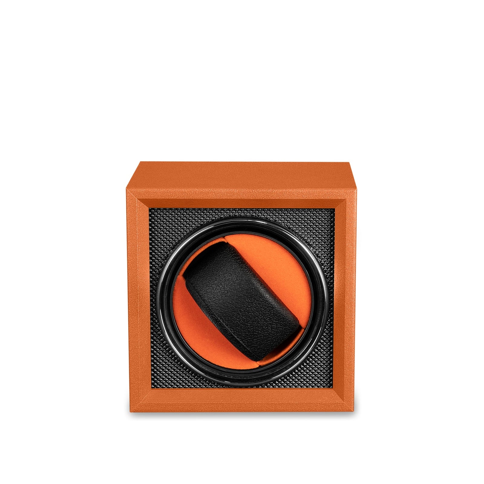 Oxford Guardian Single Slot Watch Winder - Retro Orange