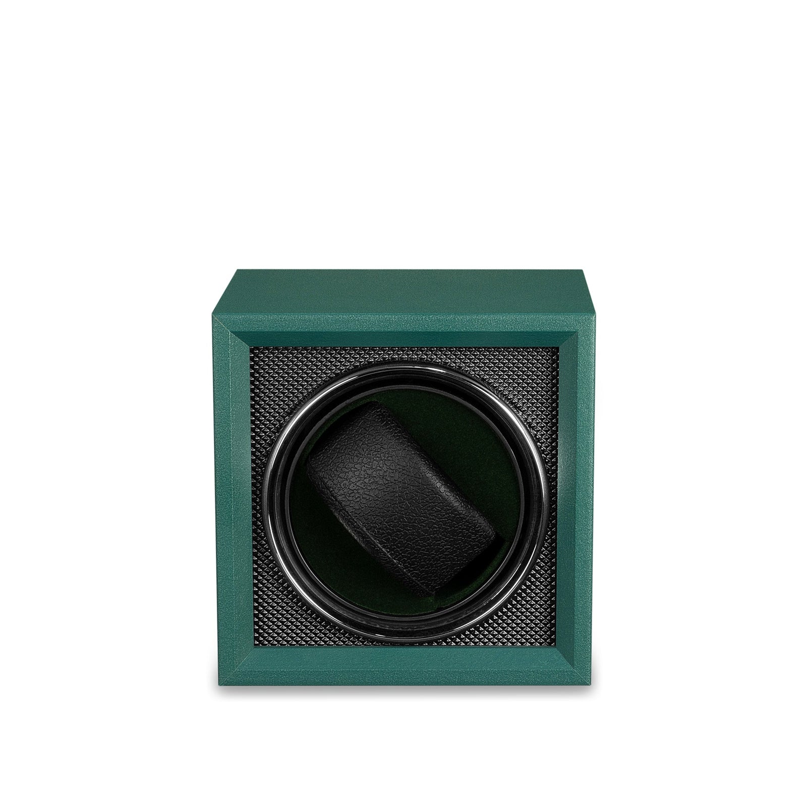Oxford Guardian Single Slot Watch Winder - Emerald Green