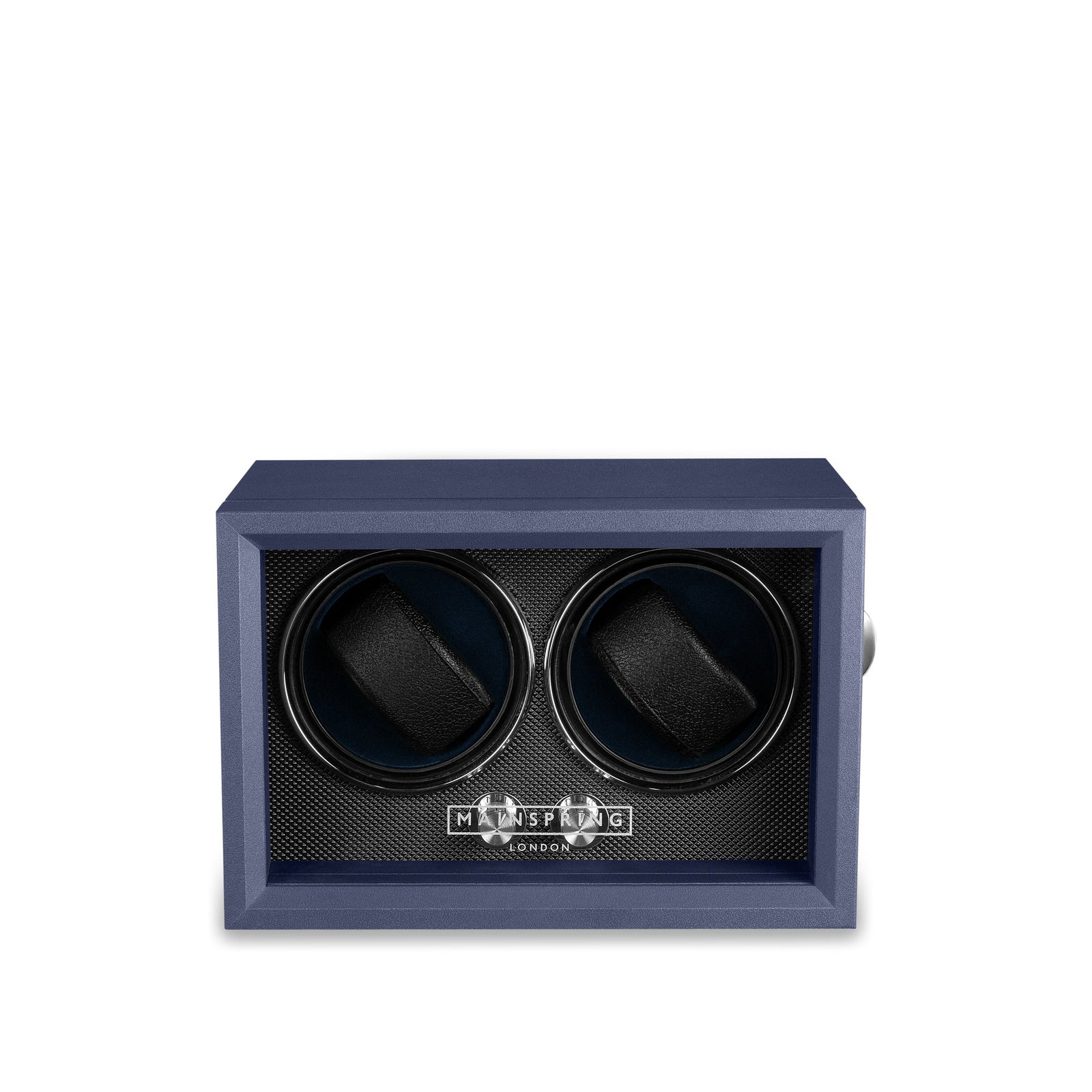 Oxford Guardian Dual Slot Watch Winder - Royal Blue