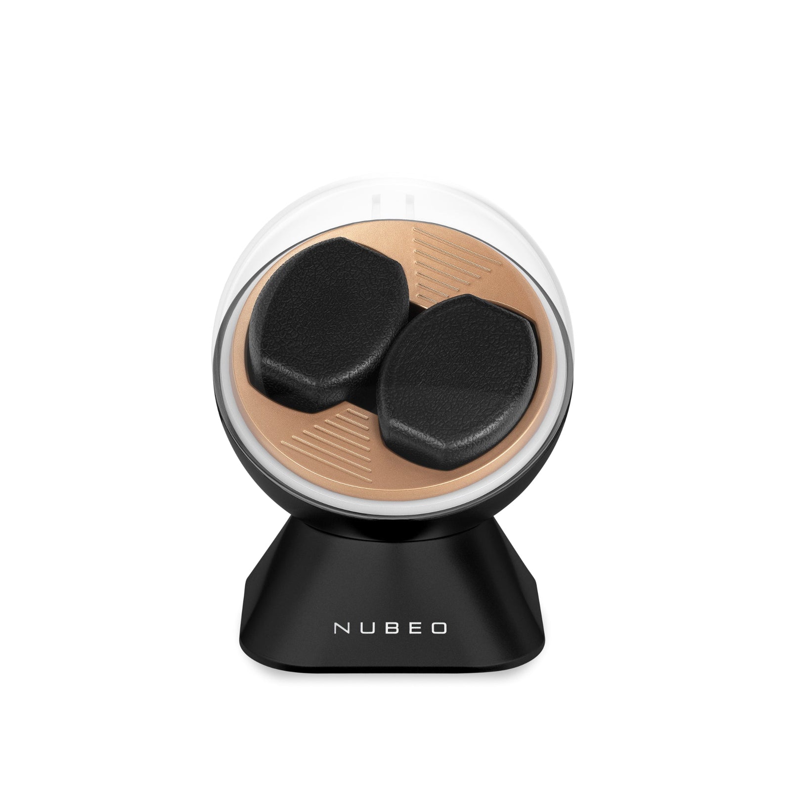 Astronomy Satellite Single Slot Watch Winder - Gemini Black