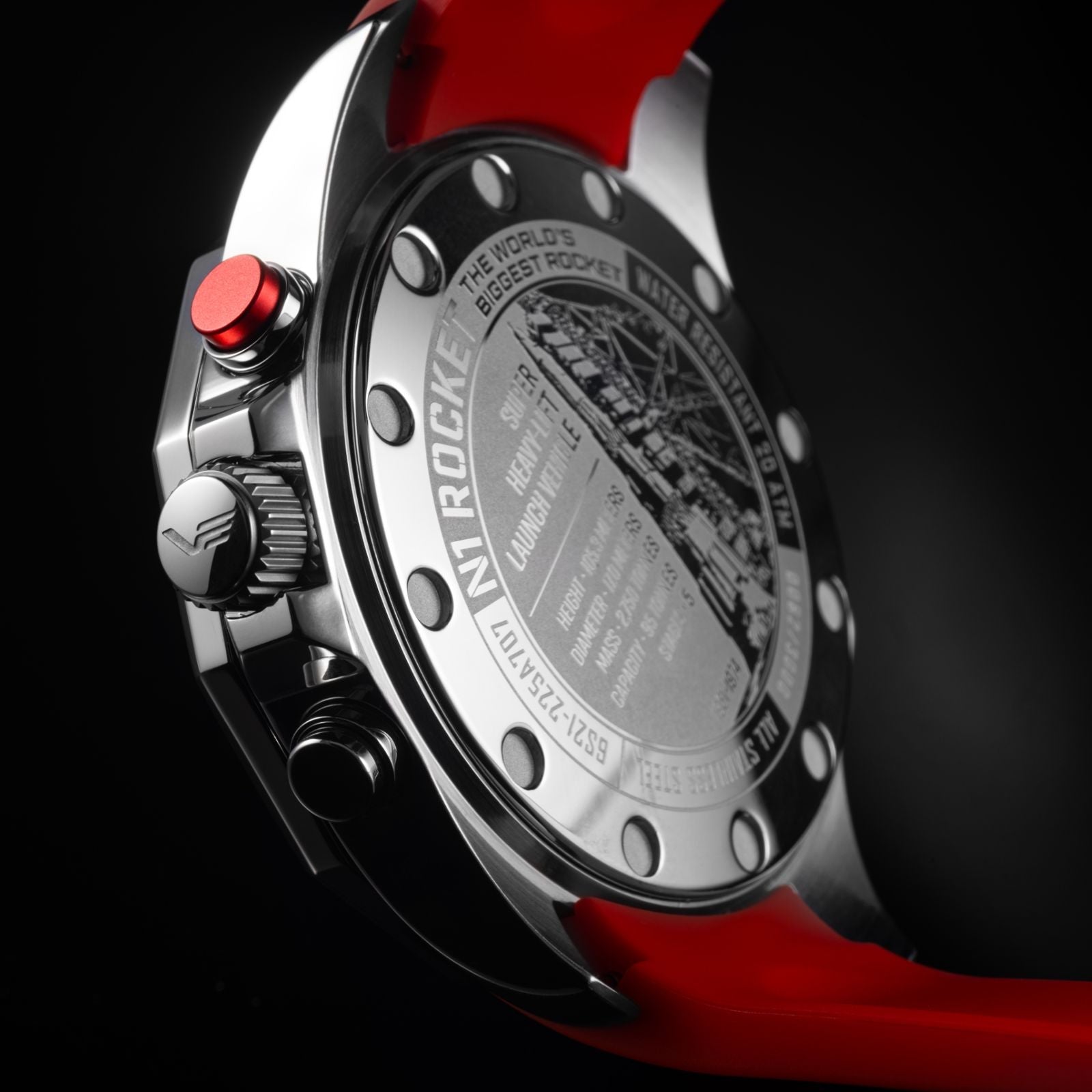 Vostok Europe N1 Rocket Quartz Chronograph Men's Watch 6S21/225A707