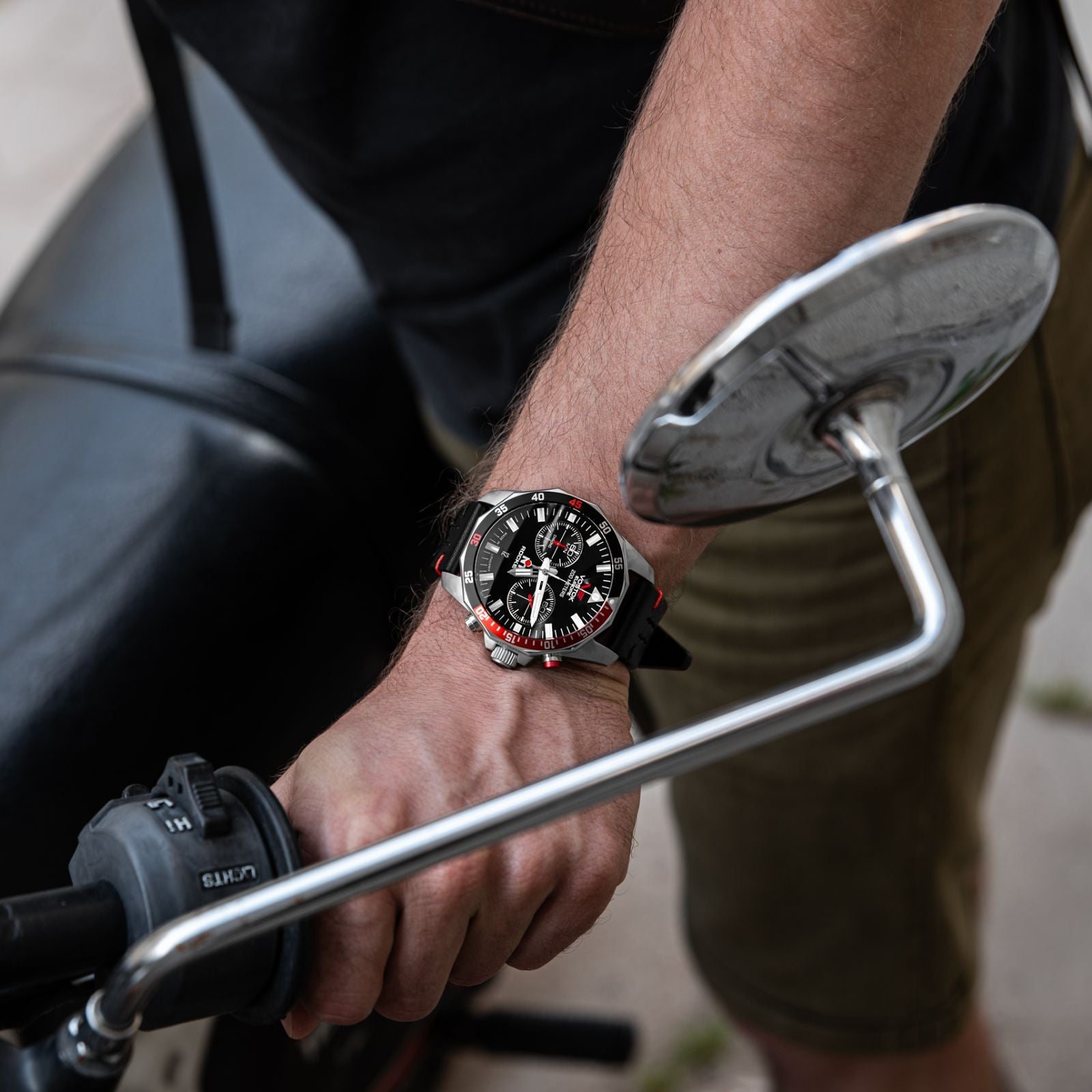 Vostok Europe N1 Rocket Quartz Chronograph Men's Watch 6S21/225A707