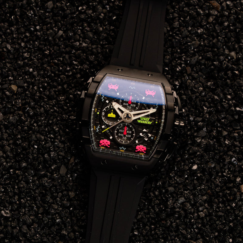 Magellan Chronograph SPACE INVADERS Limited Edition Astro Ash