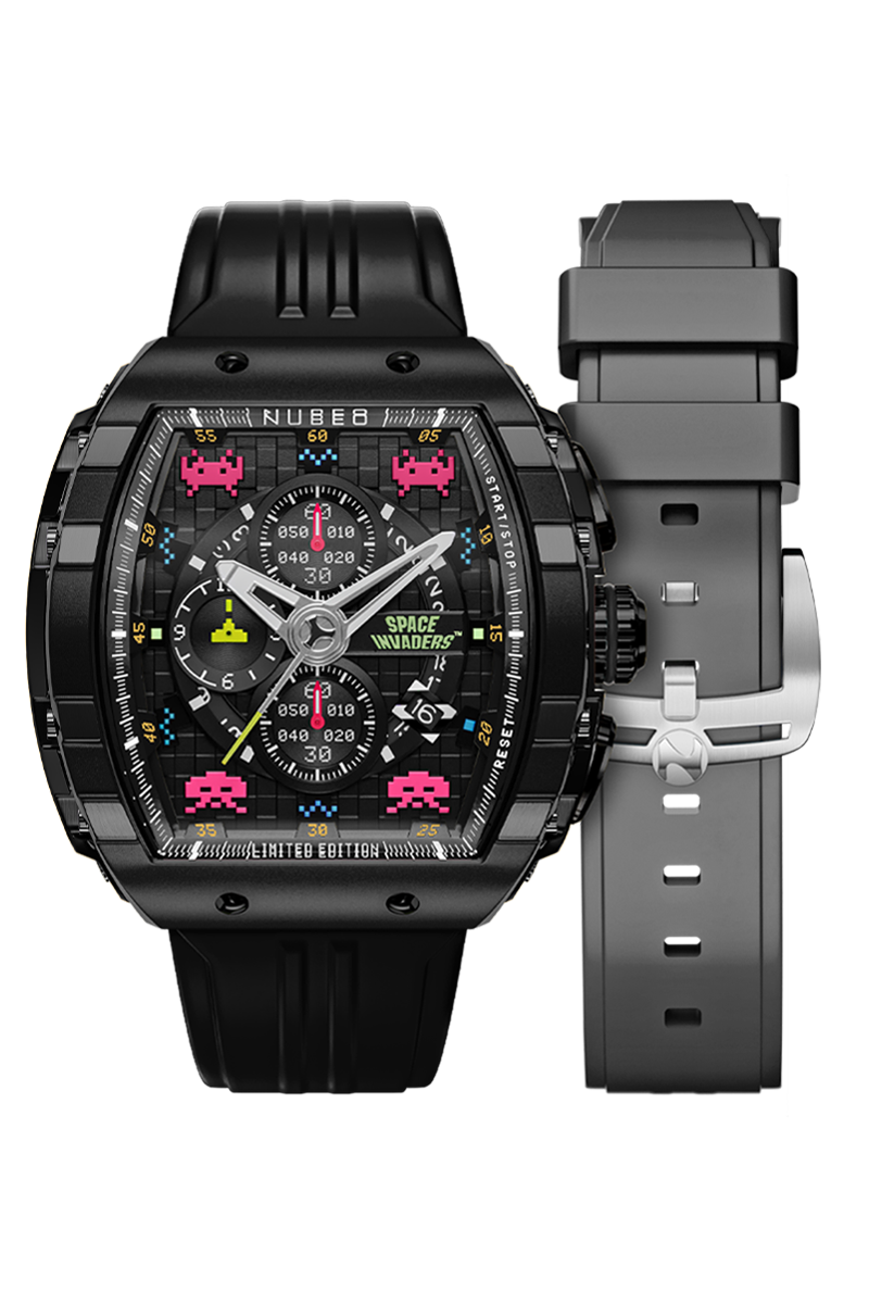 Magellan Chronograph SPACE INVADERS Limited Edition Astro Ash