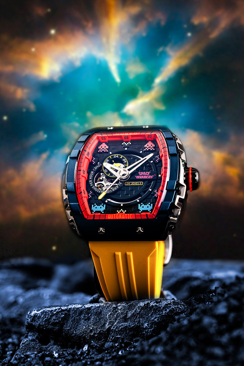 Magellan Automatic Space Invaders Limited Edition Invader Blue
