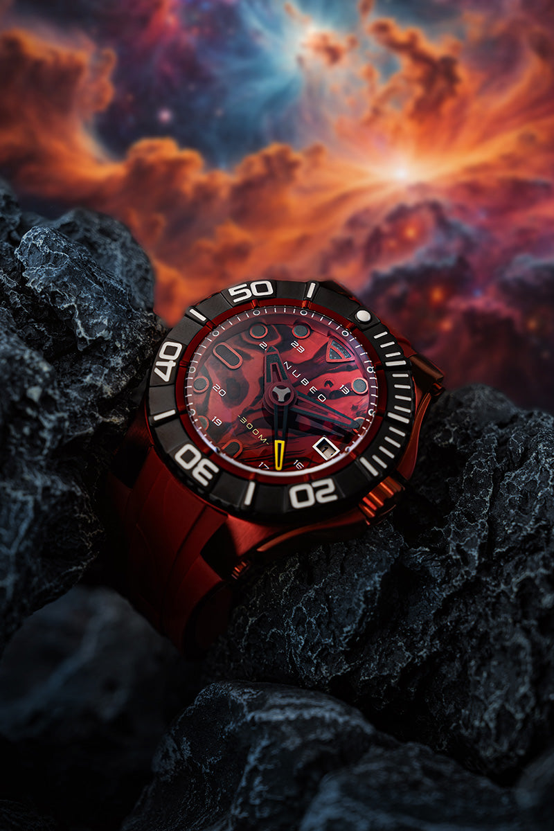 Manta Automatic Limited Edition Red Abalone