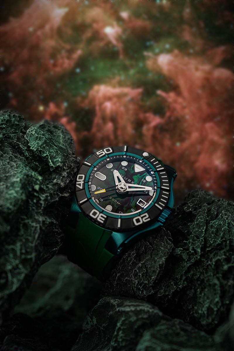 Manta Automatic Limited Edition Green Abalone
