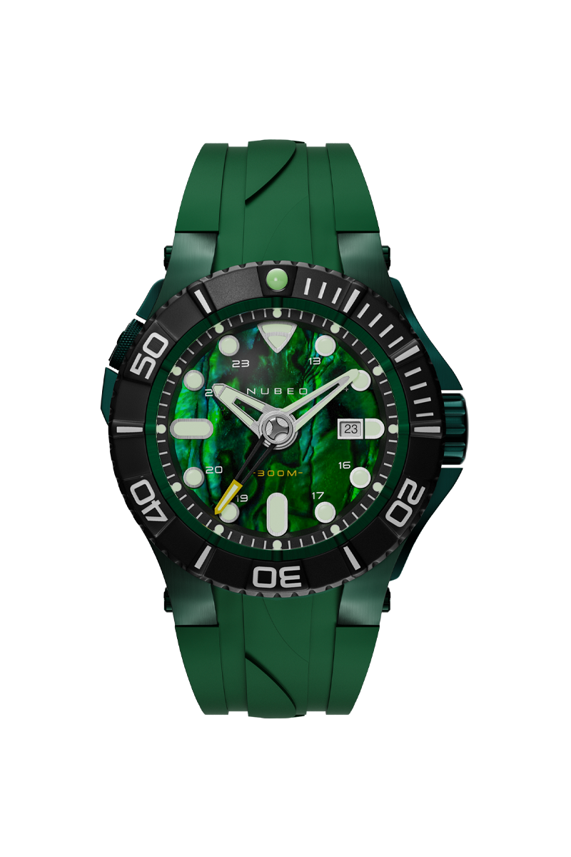 Manta Automatic Limited Edition Green Abalone