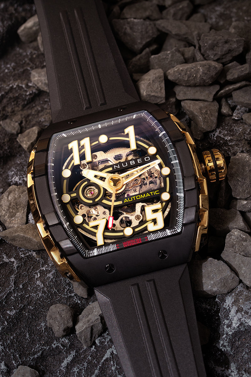 Magellan Vision Skeleton Automatic Limited Edition Copper Black