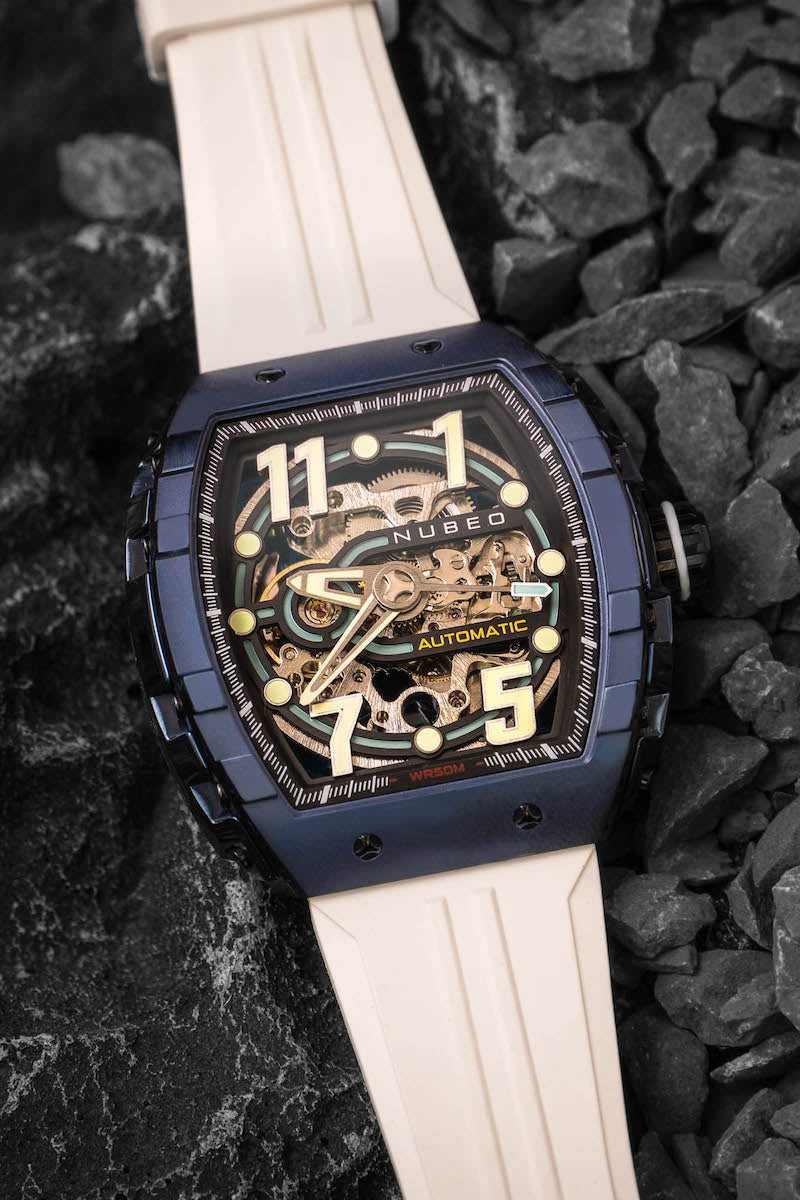 Magellan Vision Skeleton Automatic Limited Edition Arctic Blue