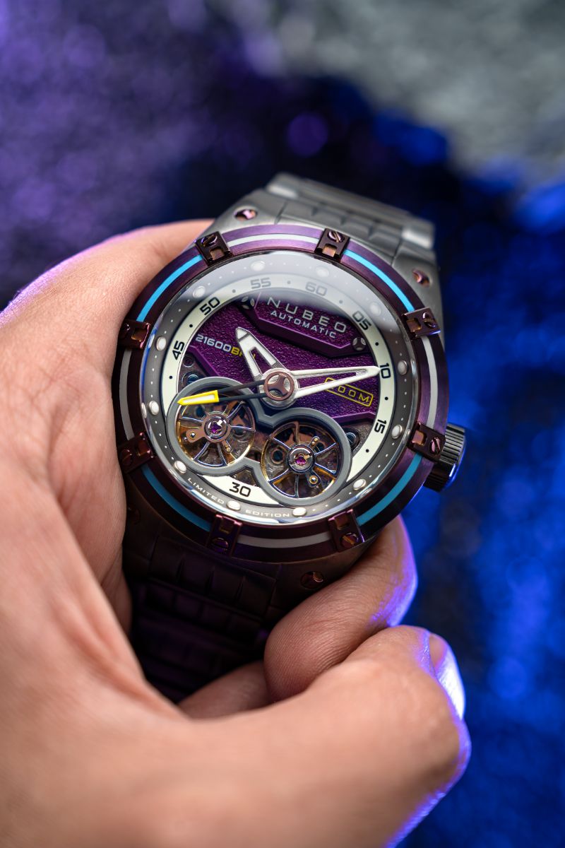 Galileo Automatic Limited Edition Purple Black