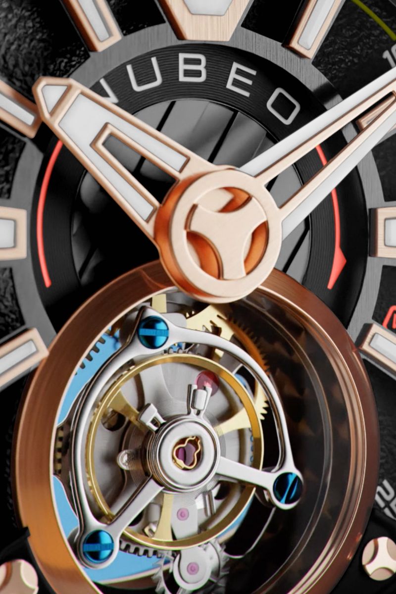 Messenger Tourbillon Limited Edition Red Black