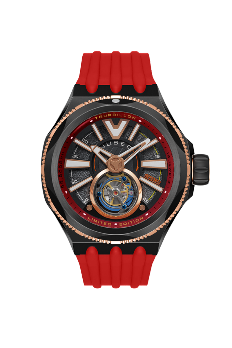 Messenger Tourbillon Limited Edition Red Black