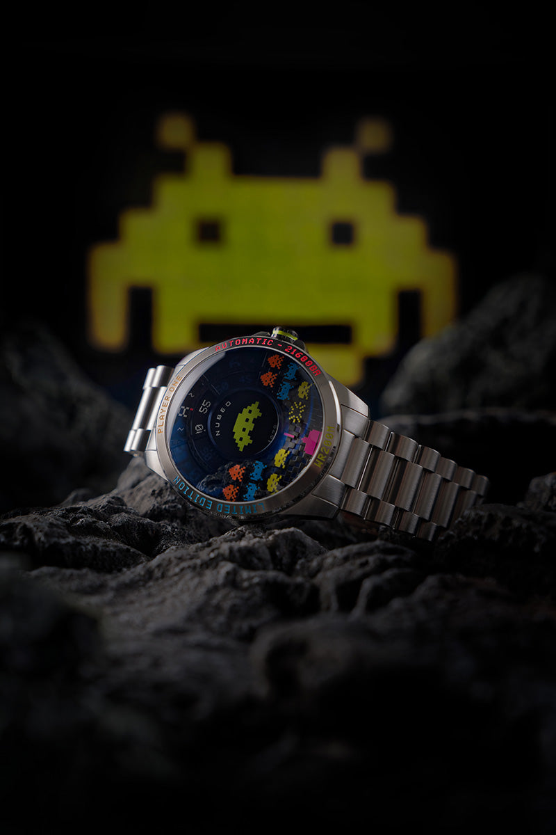 Quasar Automatic Space Invaders Limited Edition Straggler Blue