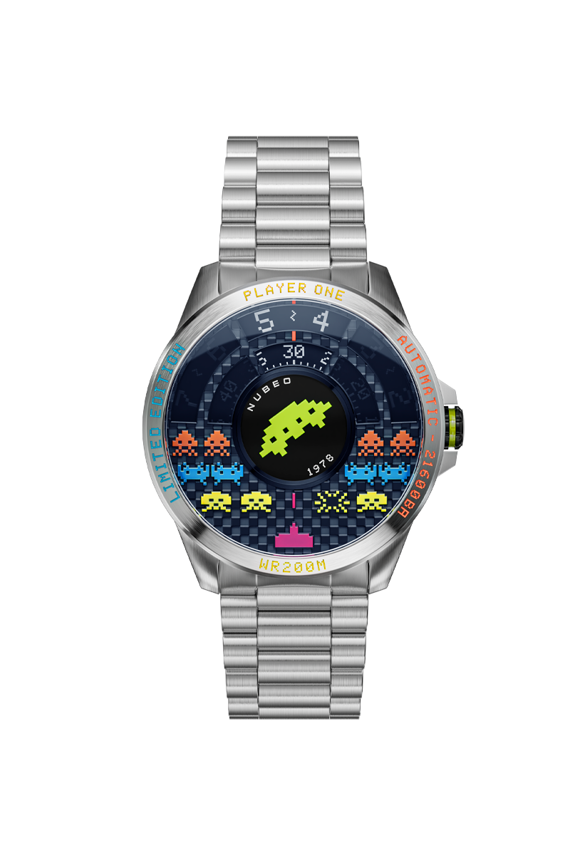 Quasar Automatic Space Invaders Limited Edition Straggler Blue