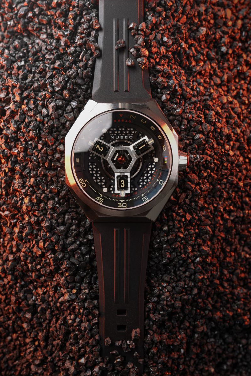 Skylab Automatic Limited Edition Steel Red