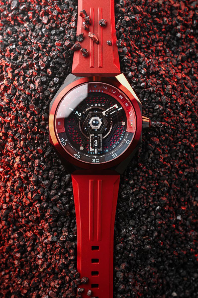 Skylab Automatic Limited Edition Crimson Black