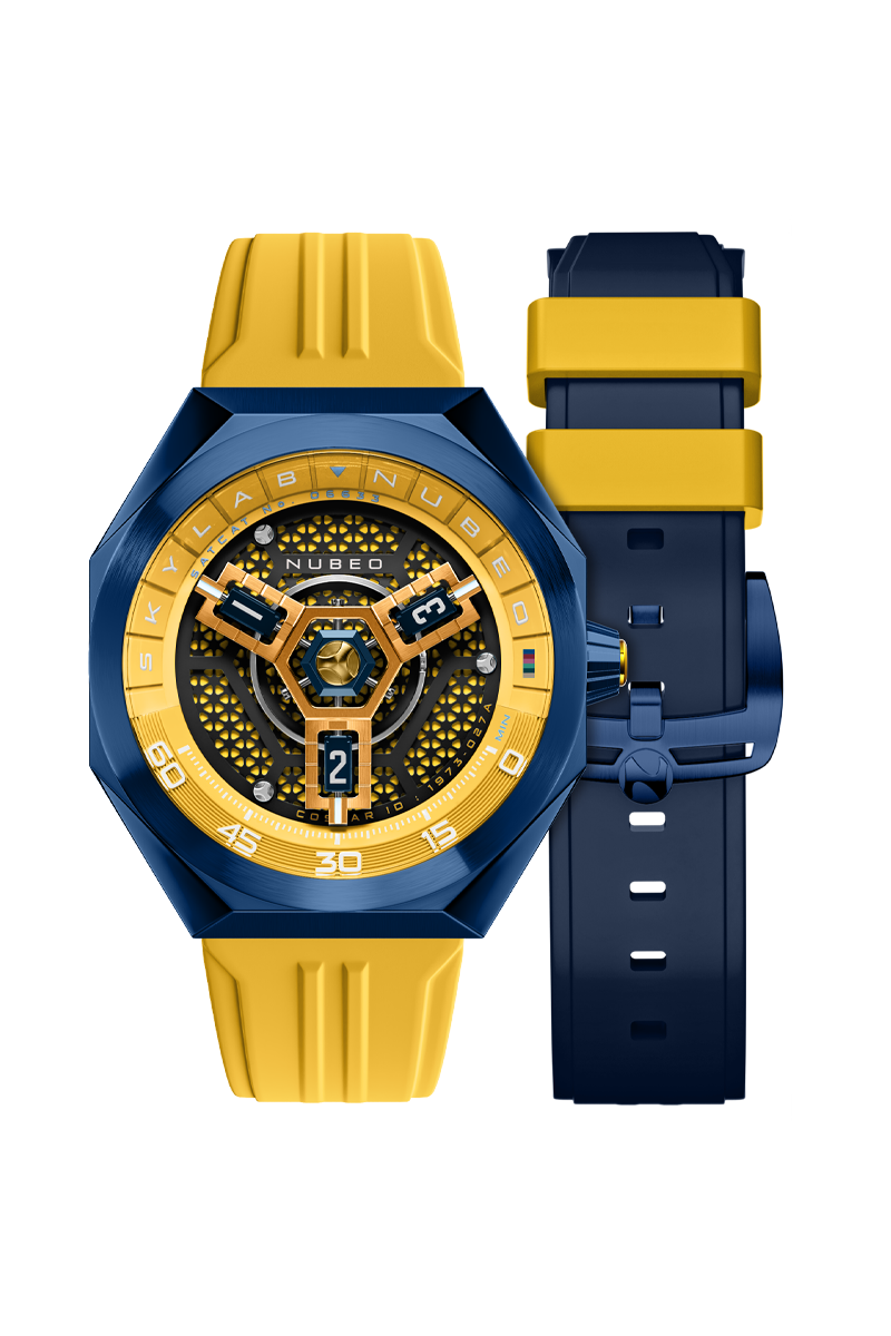 Skylab Automatic Limited Edition Yellow Blue