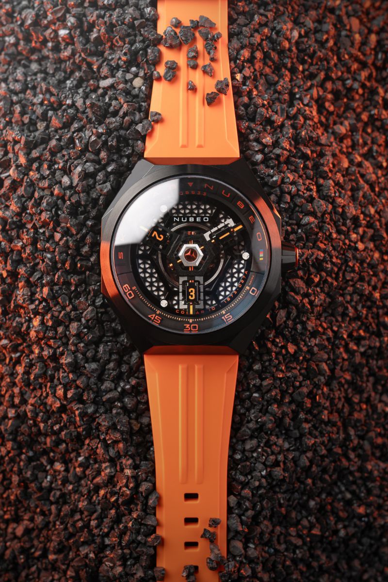 Skylab Automatic Limited Edition Orange Black