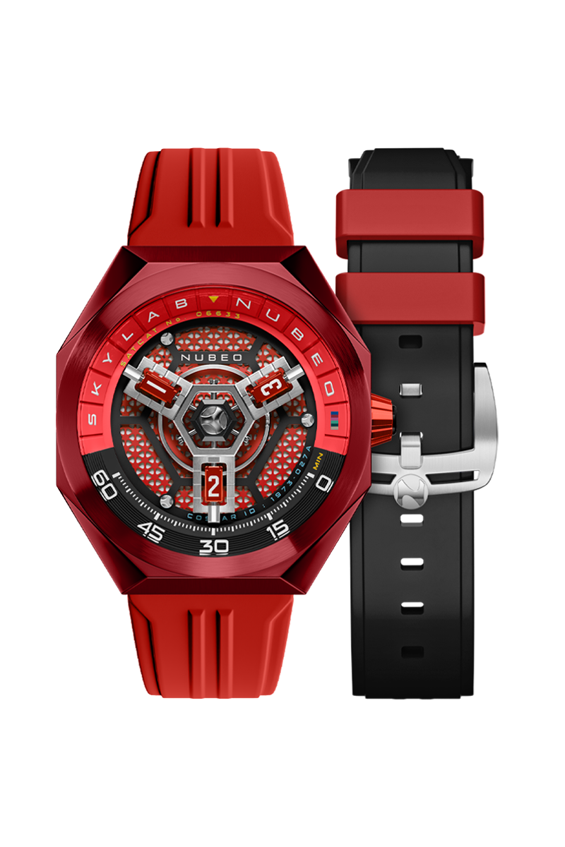 Skylab Automatic Limited Edition Hazard Red