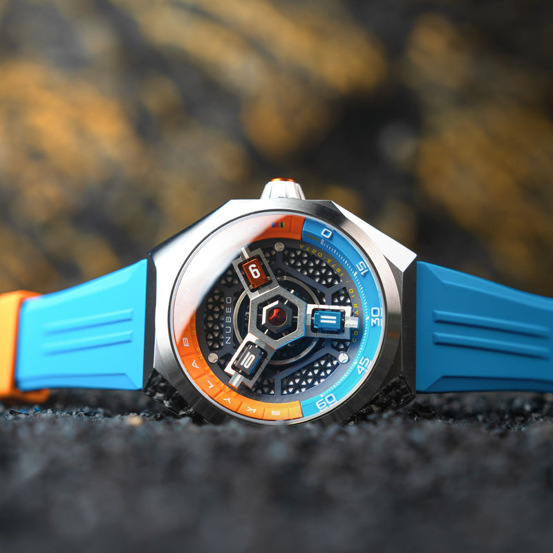 Skylab Automatic Limited Edition Orange Blue
