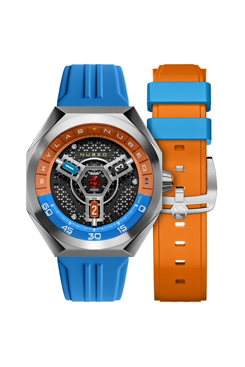 Skylab Automatic Limited Edition Orange Blue