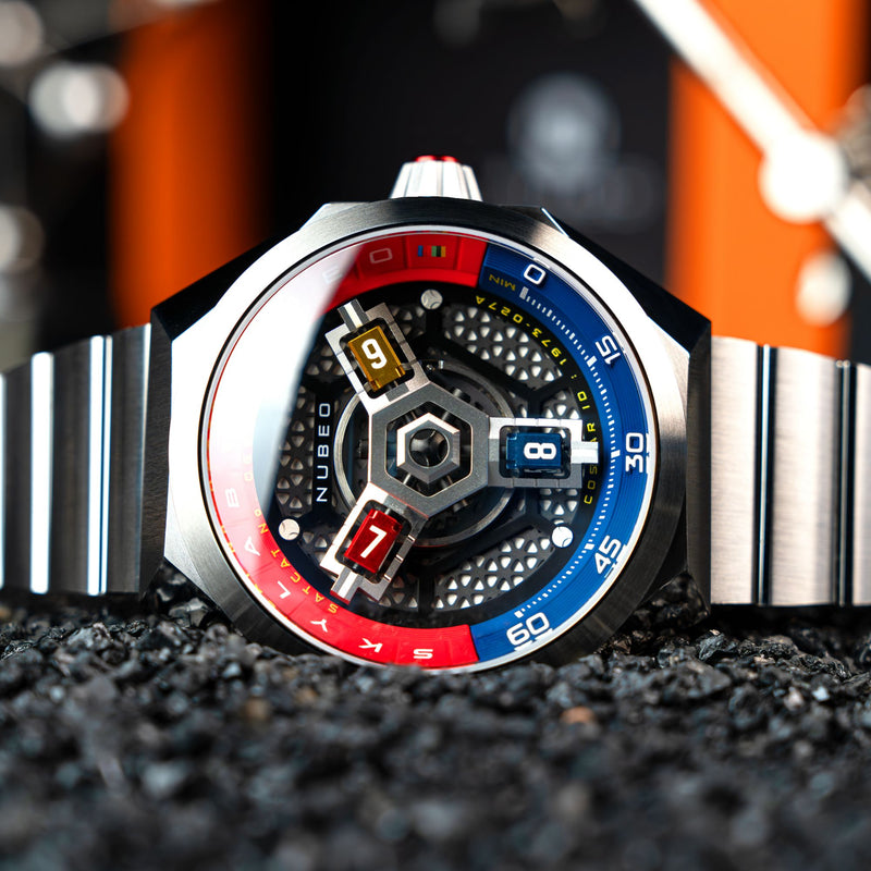 Skylab Automatic Red Blue
