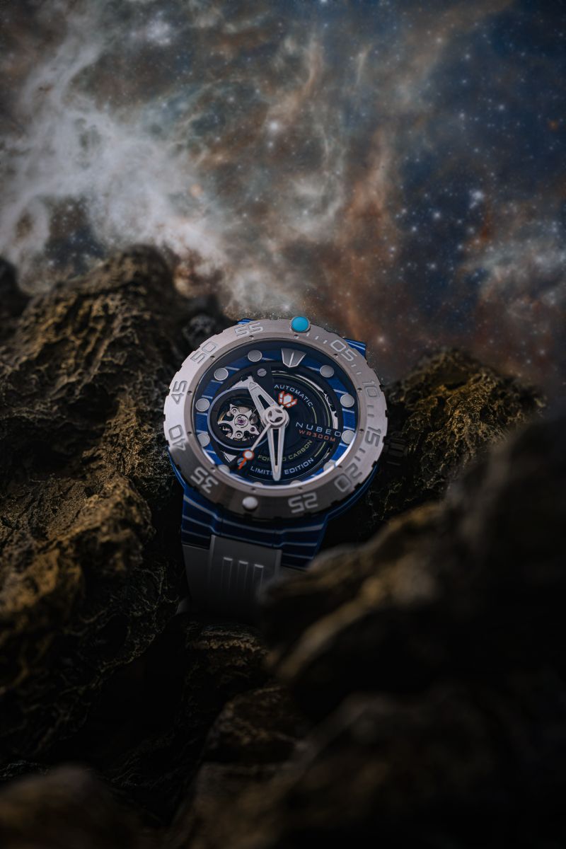 Opportunity Automatic Forged Carbon Fiber Limited Edition Carbon Blue