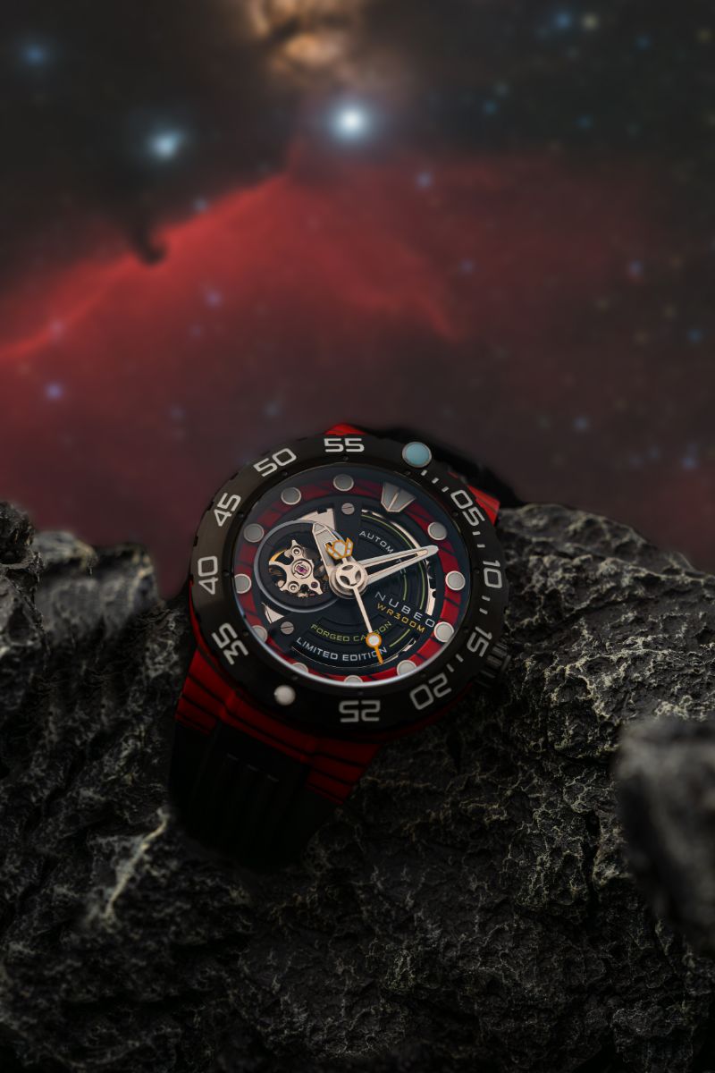 Opportunity Automatic Forged Carbon Fiber Limited Edition Carbon Red