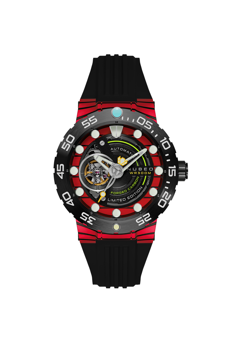 Opportunity Automatic Forged Carbon Fiber Limited Edition Carbon Red