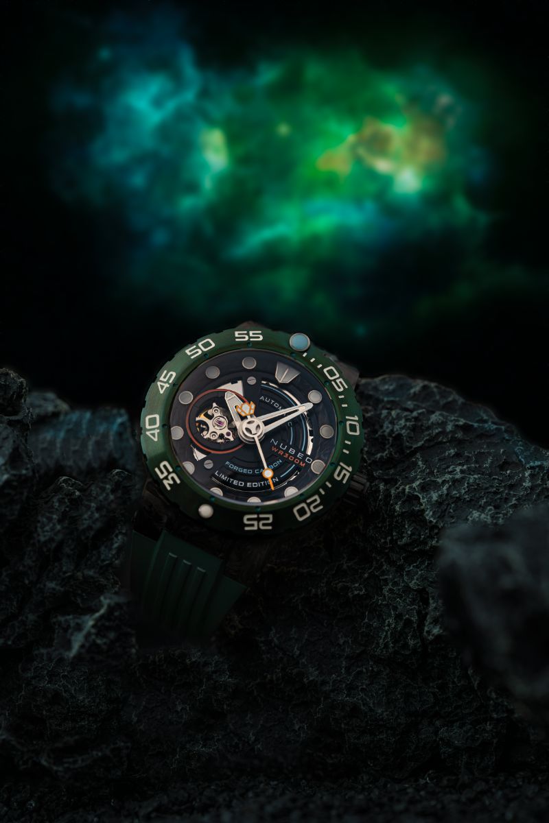 Opportunity Automatic Forged Carbon Fiber Limited Edition Carbon Green