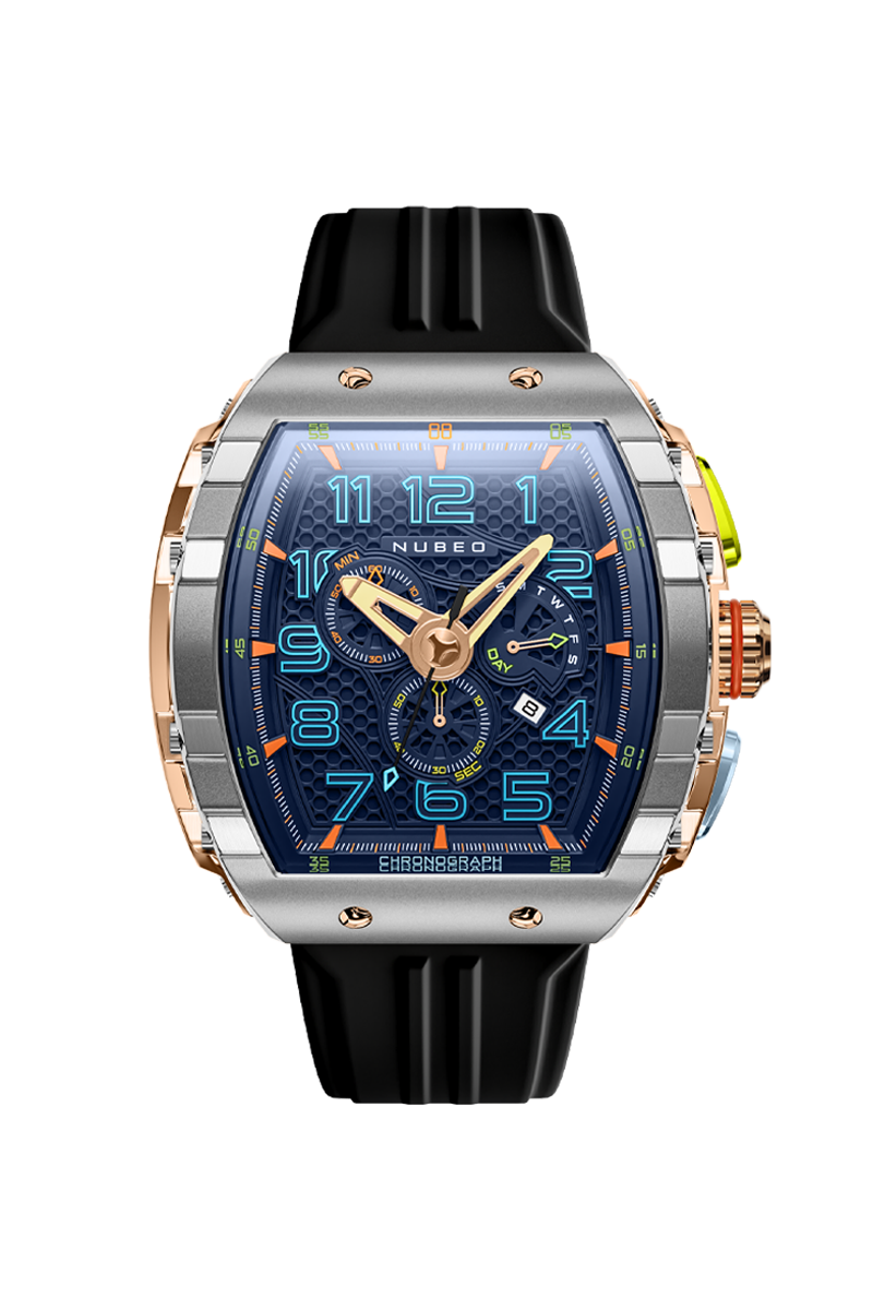 Magellan Retrograde Chrongoraph Asteroid Blue