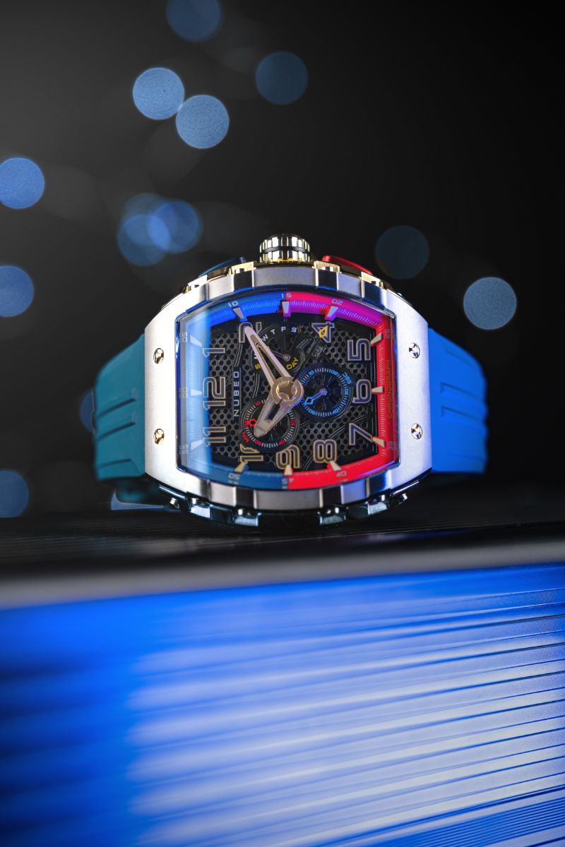 Magellan Retrograde Chrongoraph Gamer Blue