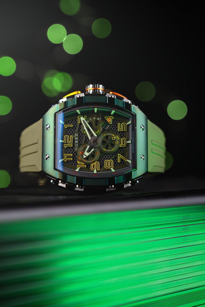Magellan Retrograde Chrongoraph Oblivion Green