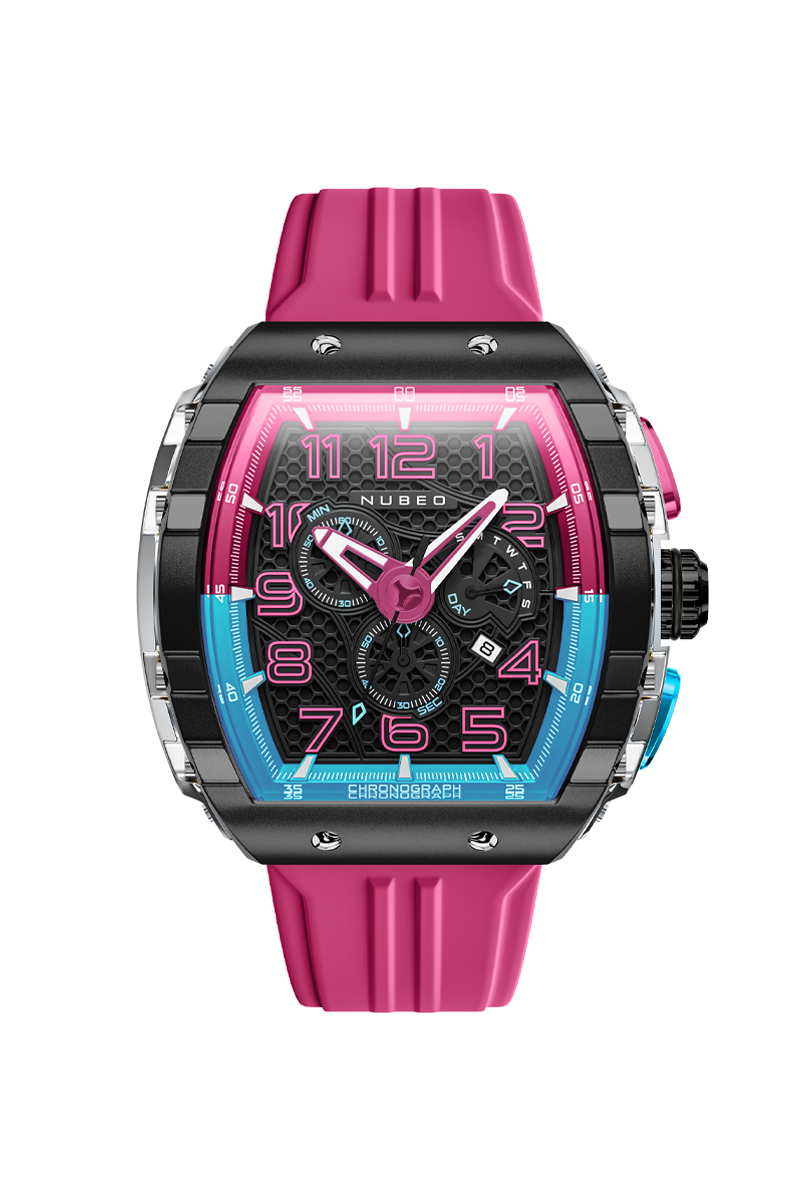 Magellan Retrograde Chrongoraph Bubblegum Pink