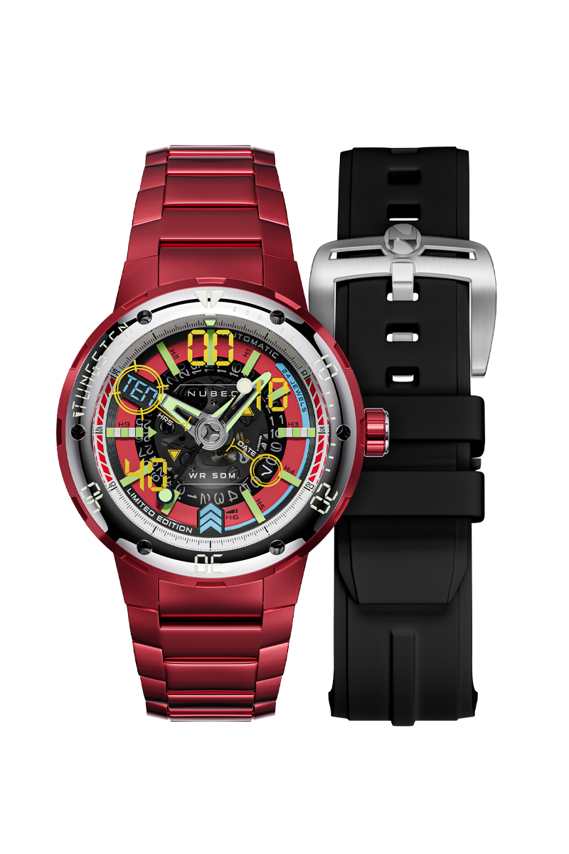 Mariner 9 Automatic Limited Edition Moon Red