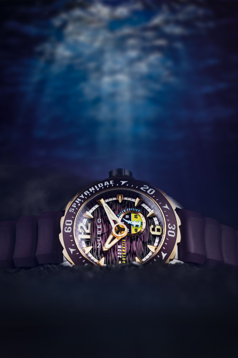 Sphyrnidae Automatic Limited Edition Moor Purple