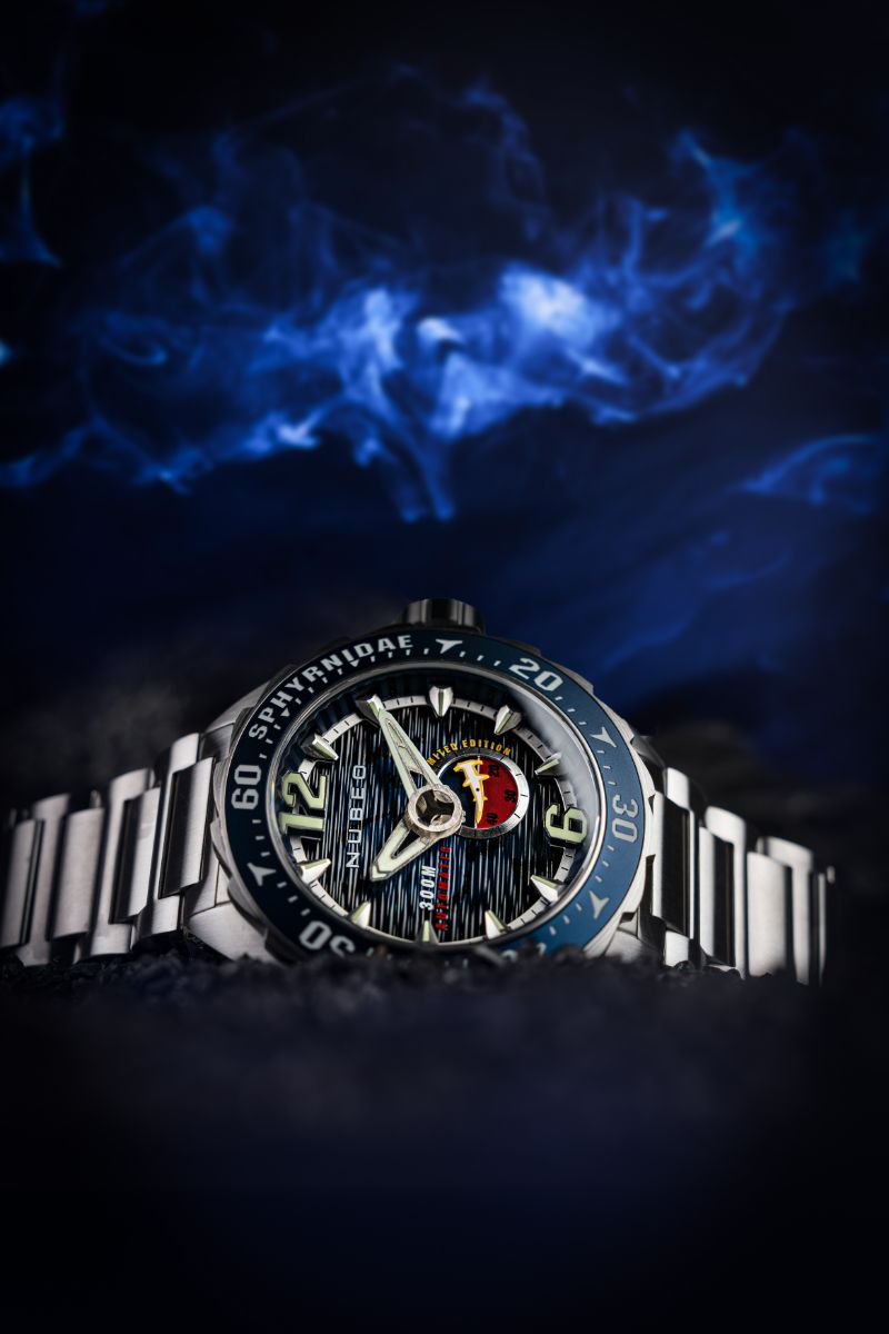 Sphyrnidae Automatic Limited Edition Aurora Blue