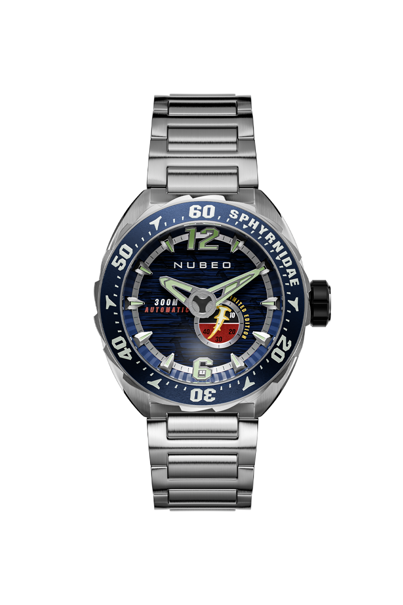 Sphyrnidae Automatic Limited Edition Aurora Blue