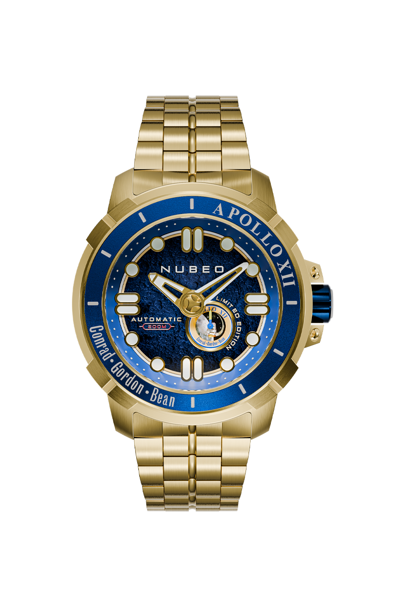 Apollo 55th Automatic Limited Edition Medallion Gold
