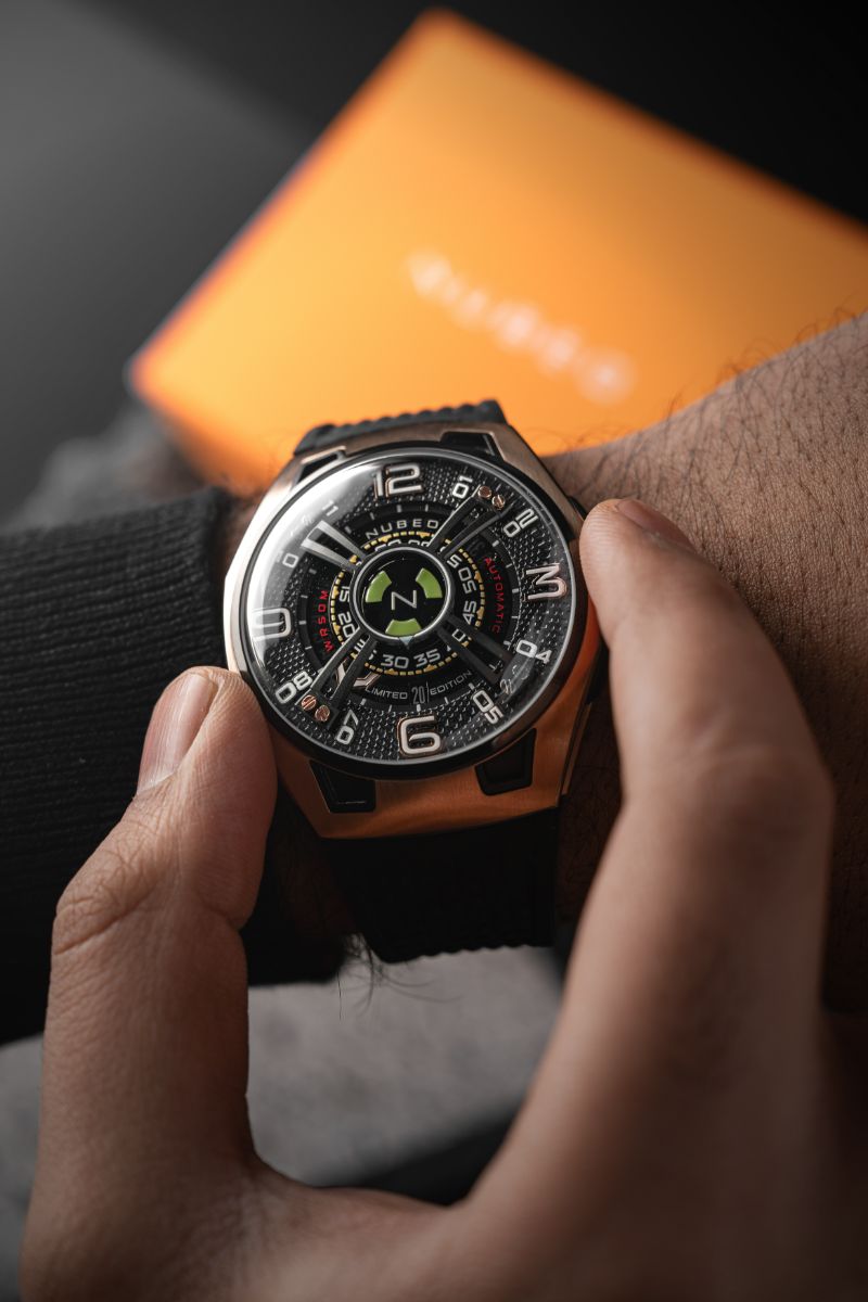 Oao Automatic Limited Edition Asteroid Black