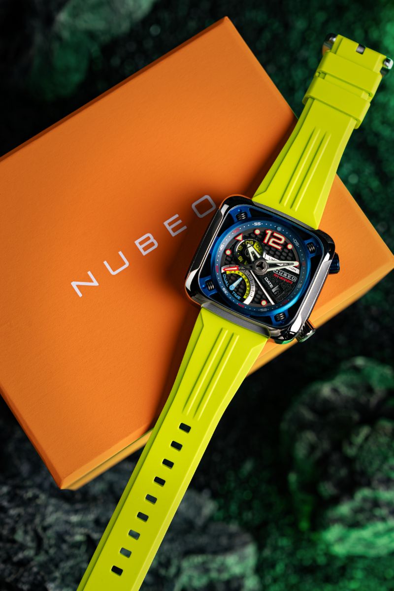 Ecliptic Retrograde Dual Time Limited Edition Curious Blue